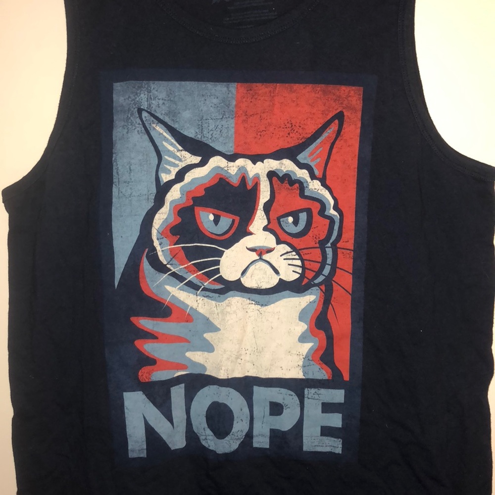 Grumpy Cat Nope Tank