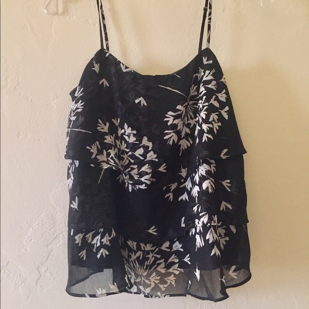 Banana Republic Floral Layered Tank