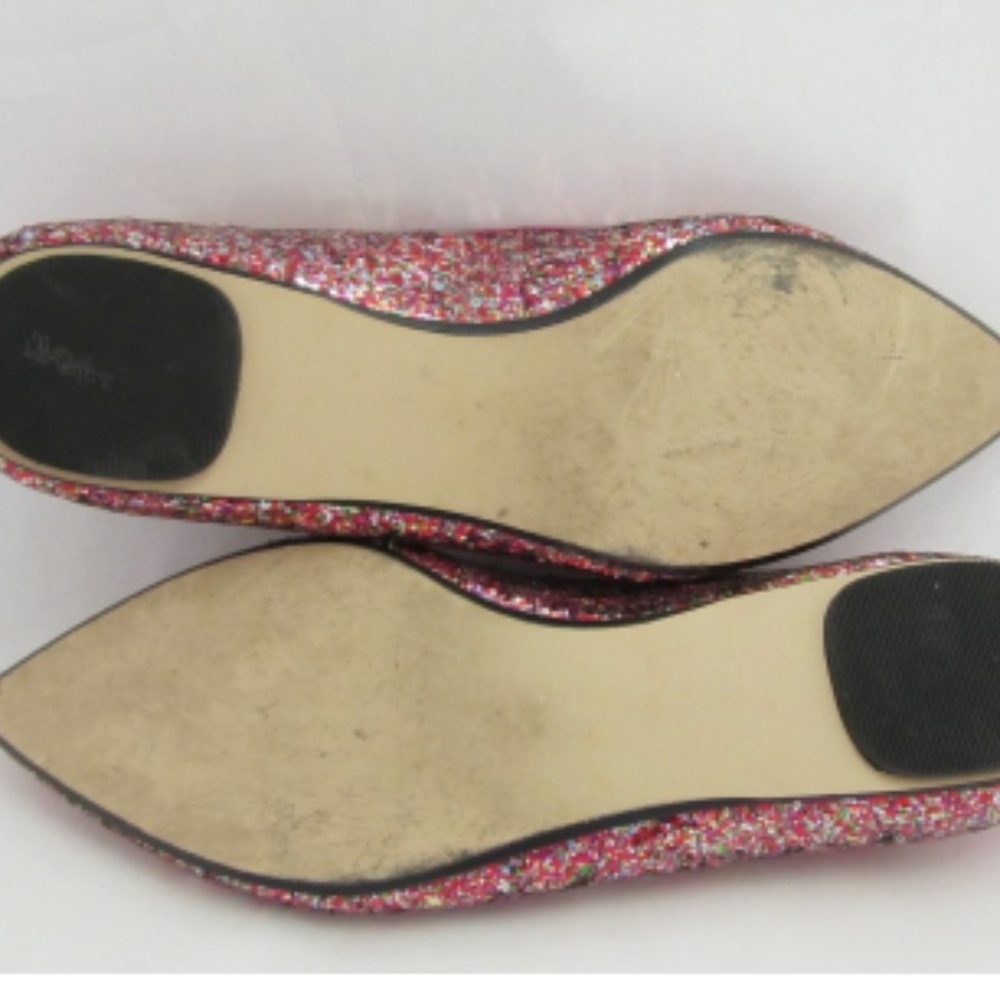 Anthropologie Glitter Skipperdee Flats size 7 - Picture 5 of 8