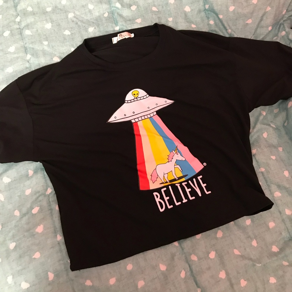Unicorn Crop Top