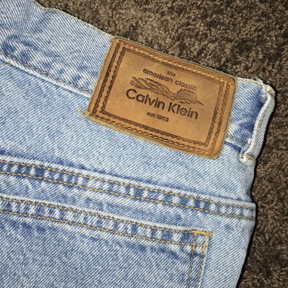 Vintage Calvin Klein denim skirt