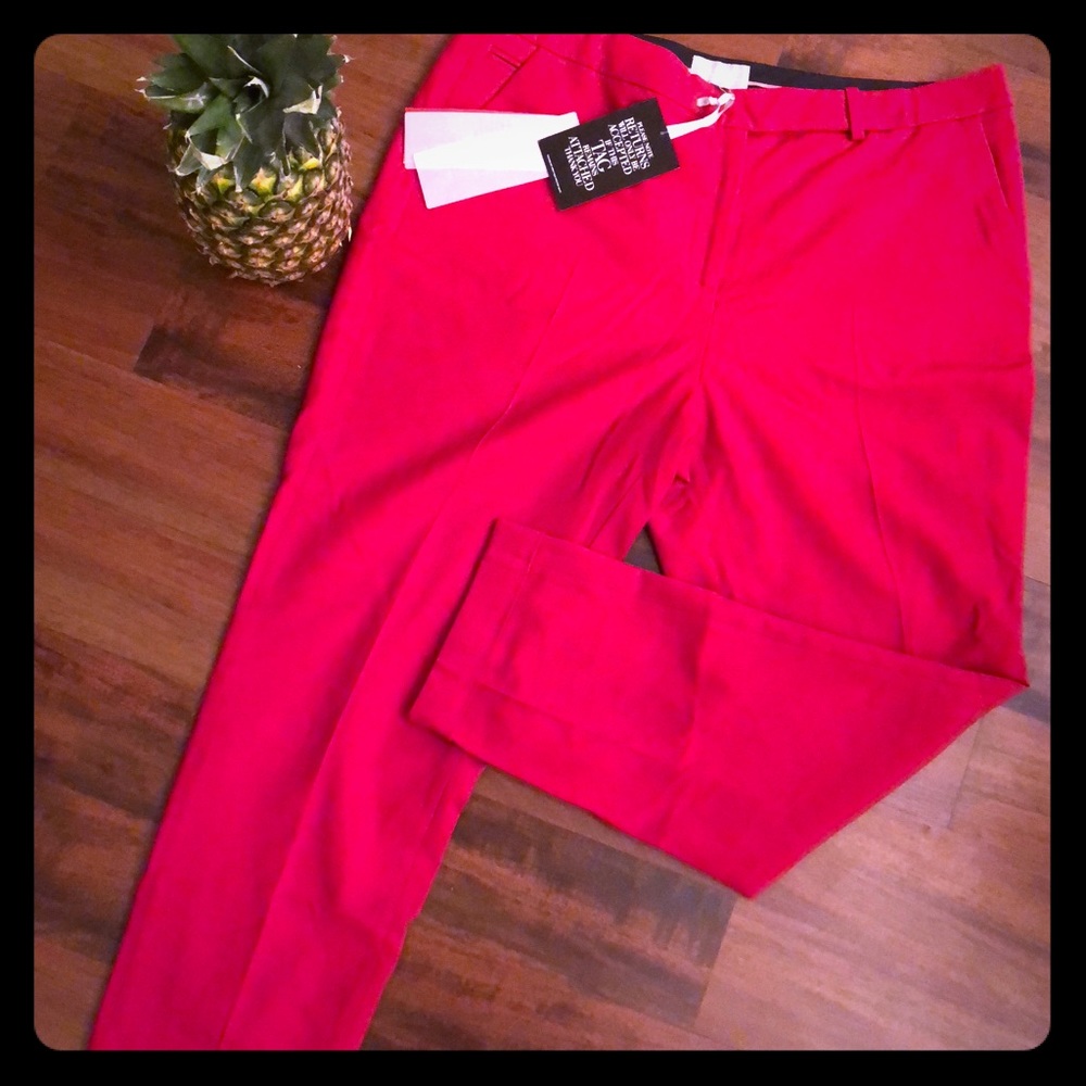 Pure Collection Red pants