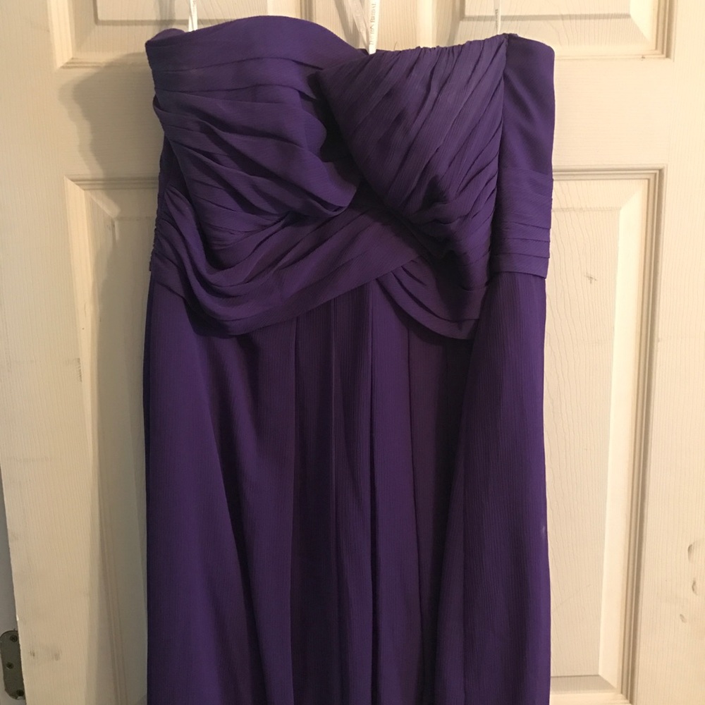 Strapless David's Bridal dress size 20