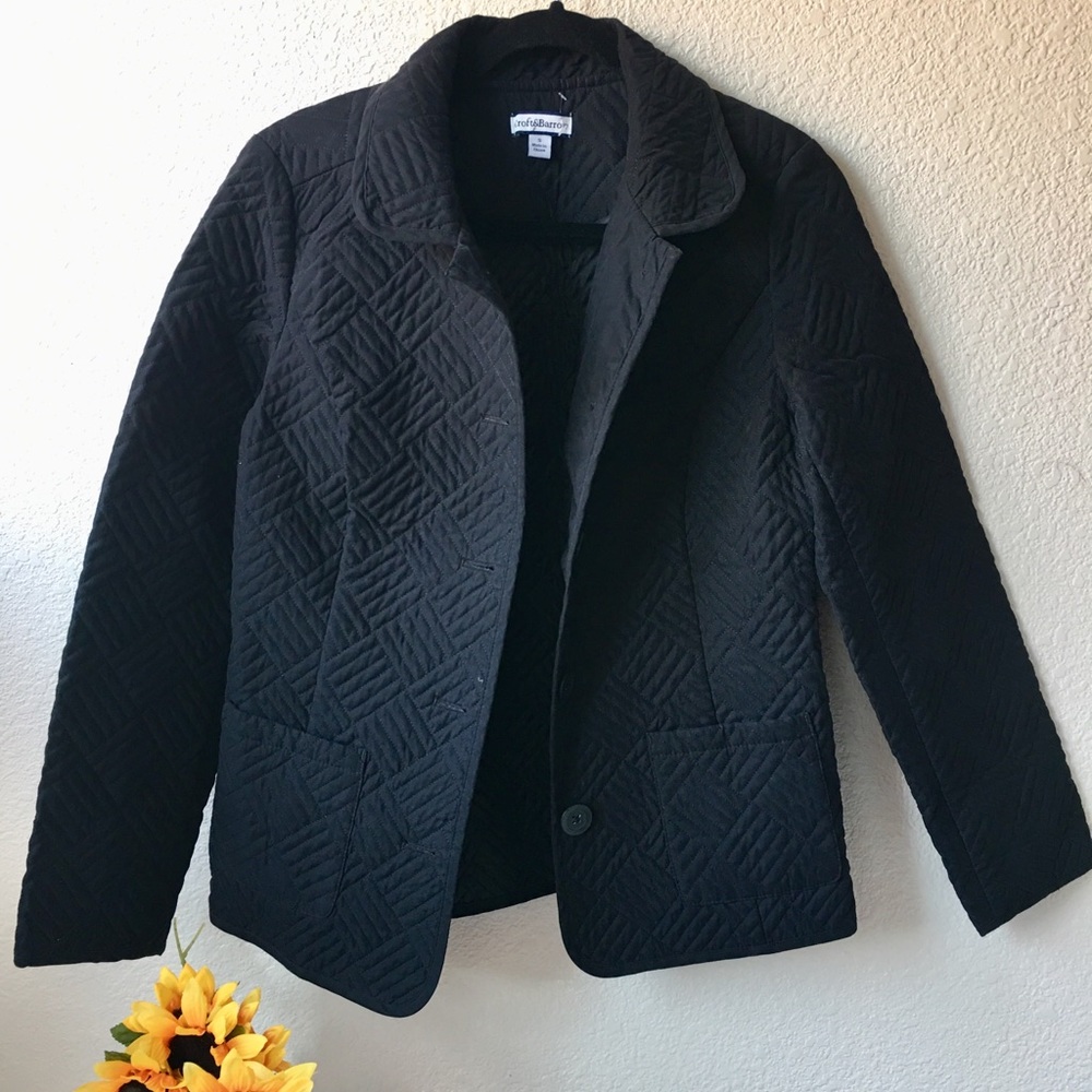 J.Crew black blazer/coat