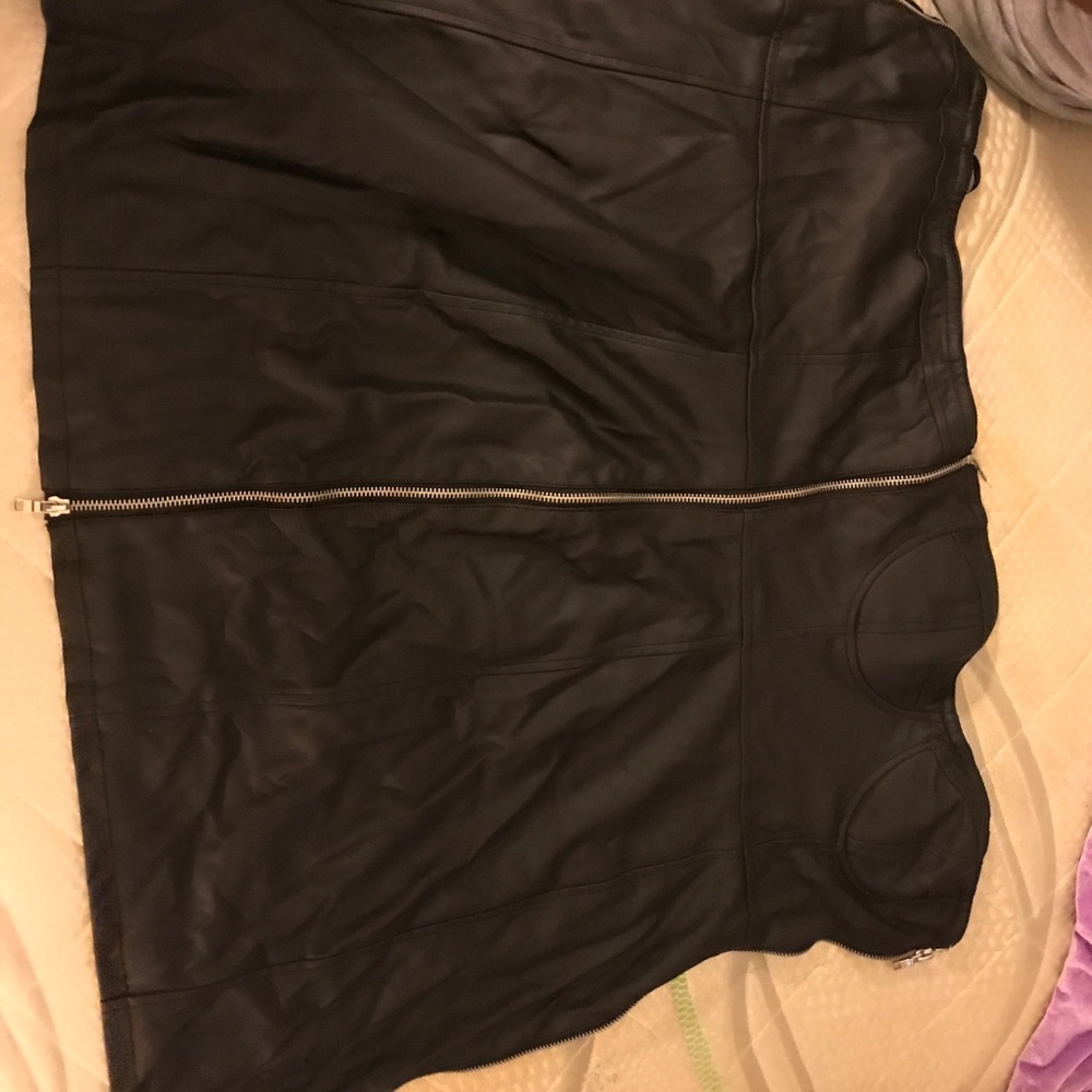 Forever 21 leather dress
