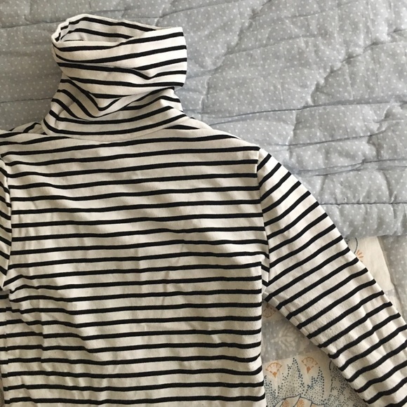 {free people} striped seamless turtleneck - Picture 3 of 4