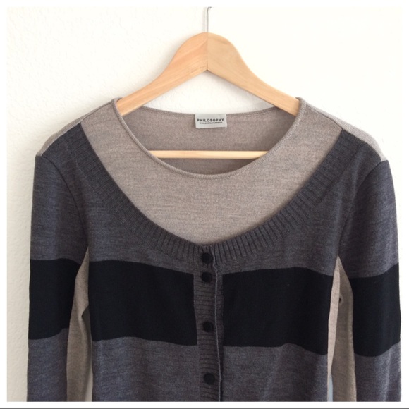 Philosophy di Alberta Ferretti Wool Sweater Dress - Picture 3 of 8