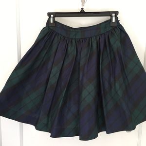 Vintage Chaps Plaid Kids Skater Skirt