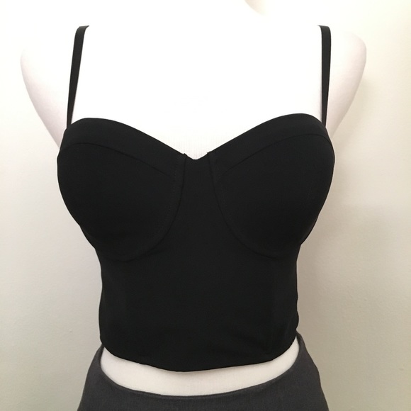 Guess Tops - Guess Black Bustier