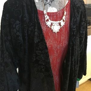 Floral velvet elegant Shirley