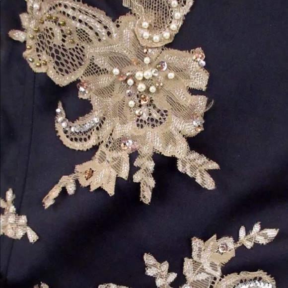 *🔥SOLD🔥* Mandalas black satin lace bustier - Picture 3 of 3