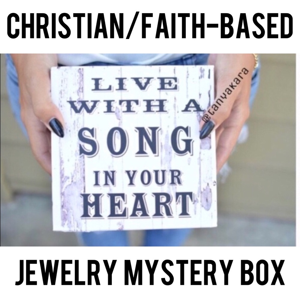 5 Pc Pack: Resellers/Gift Box Faith Jewelry