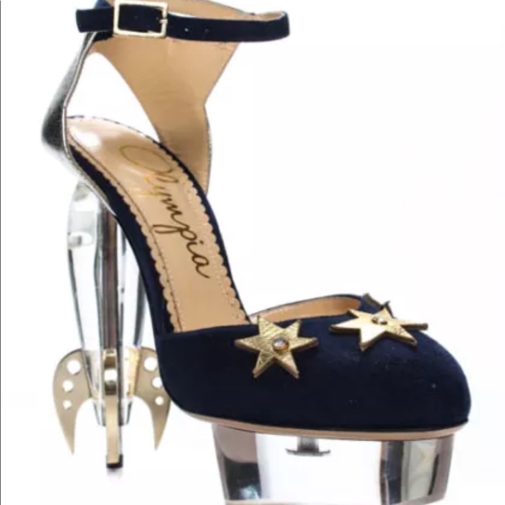 🔥🔥SOLD🔥🔥charlotte Olympia pumps size 35 $2095