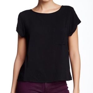 NWT Nordstrom BP woven pocket top--Size Extra Small