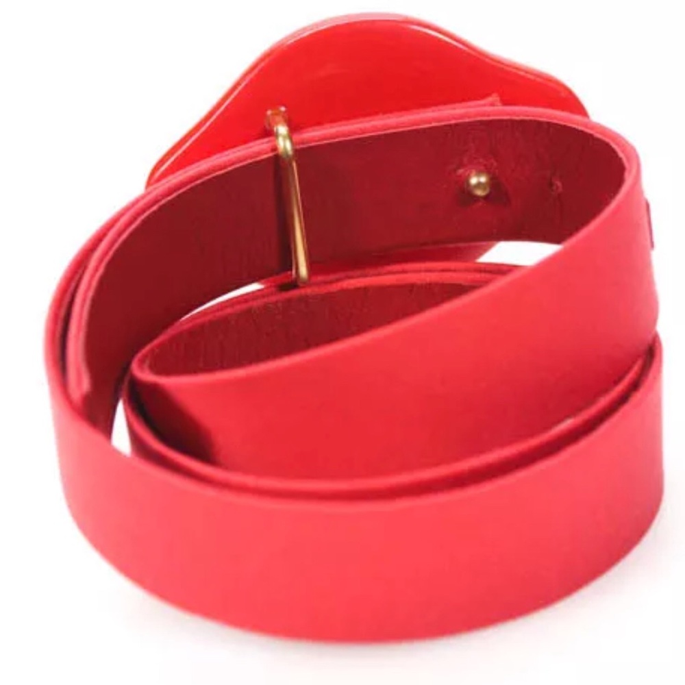 **🔥SOLD🔥*** Escada red belt size 34 - Picture 2 of 3