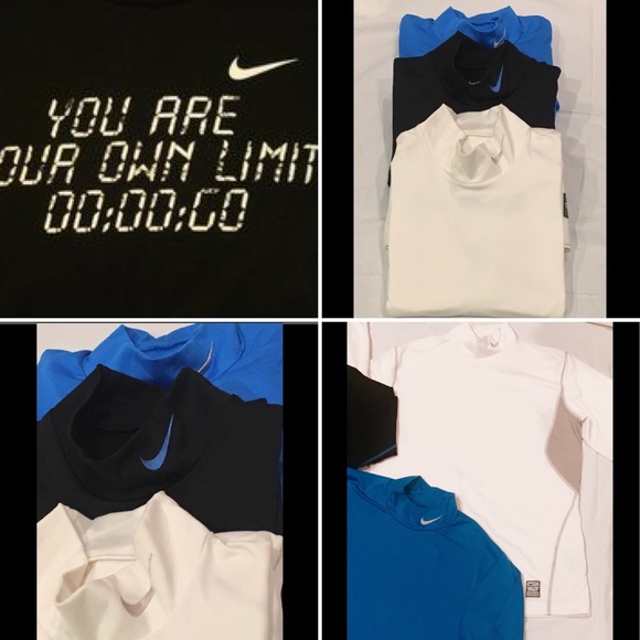 Nike Other - LOT (3) Nike Pro Combat Long Sleeve Tops SZ M