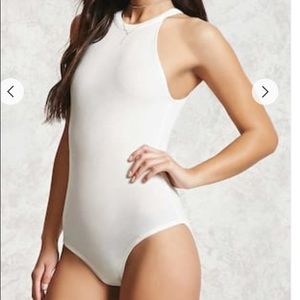 High neck bodysuit