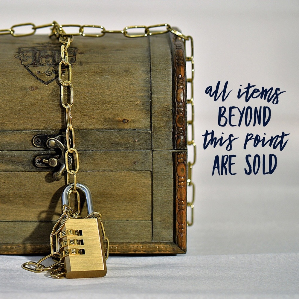 Items beyond this point are sold