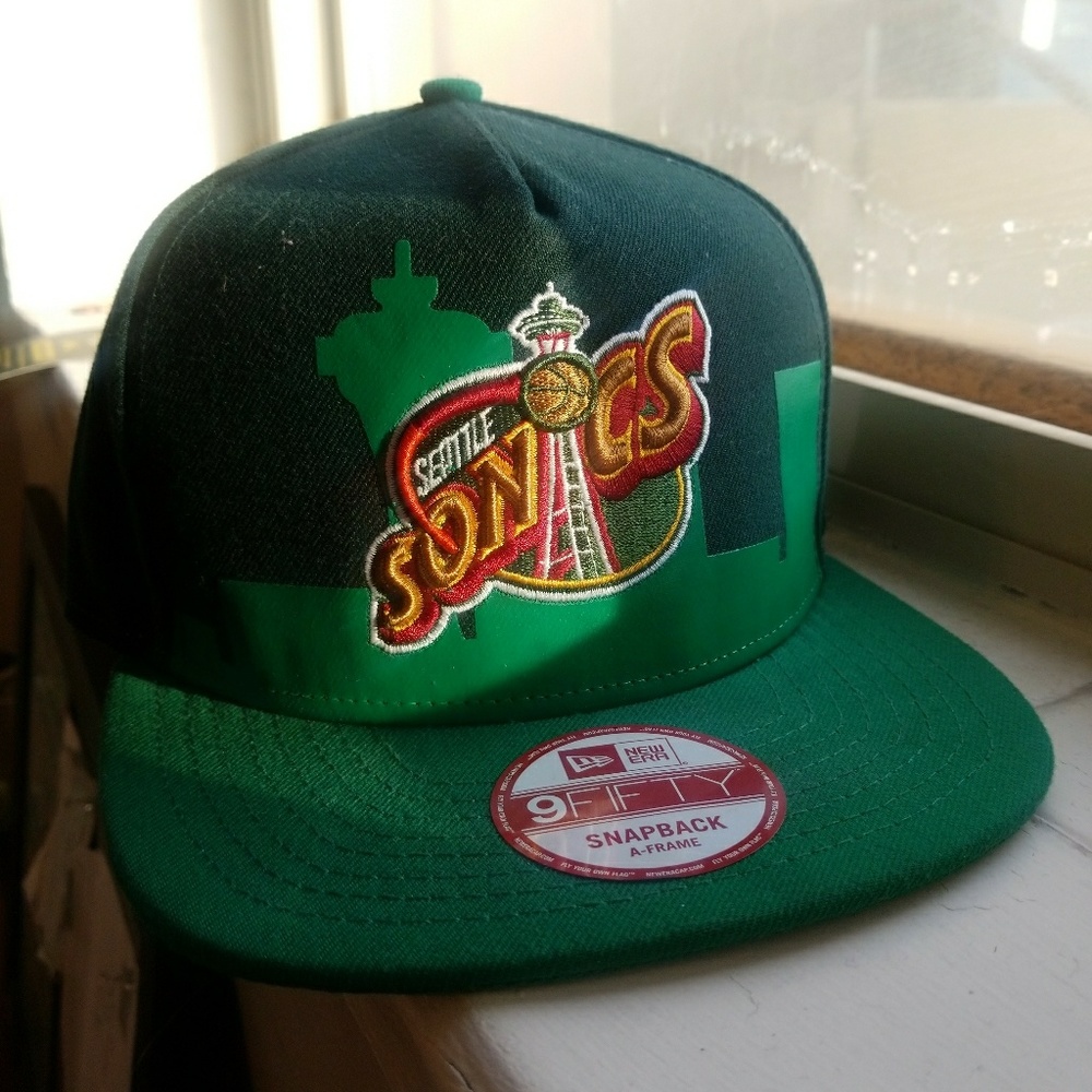 Seattle Sonics Snapback Hat