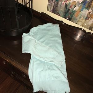 Turquoise light men’s sweater. Southern Pine-Large