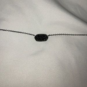 Black drusy KS elisa necklace