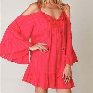 🇱🇷 Free People Angel Wings Open Shoulder Dress