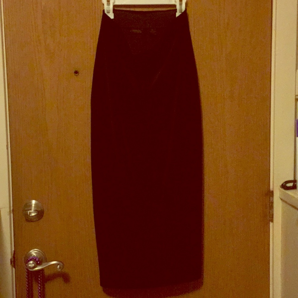 Luscious, Velvet Long Skirt