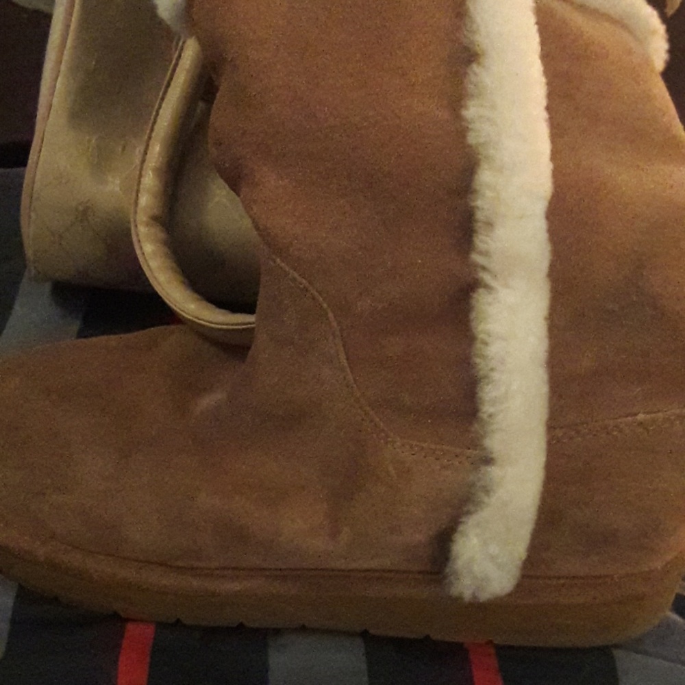 Michael Kors suede boots