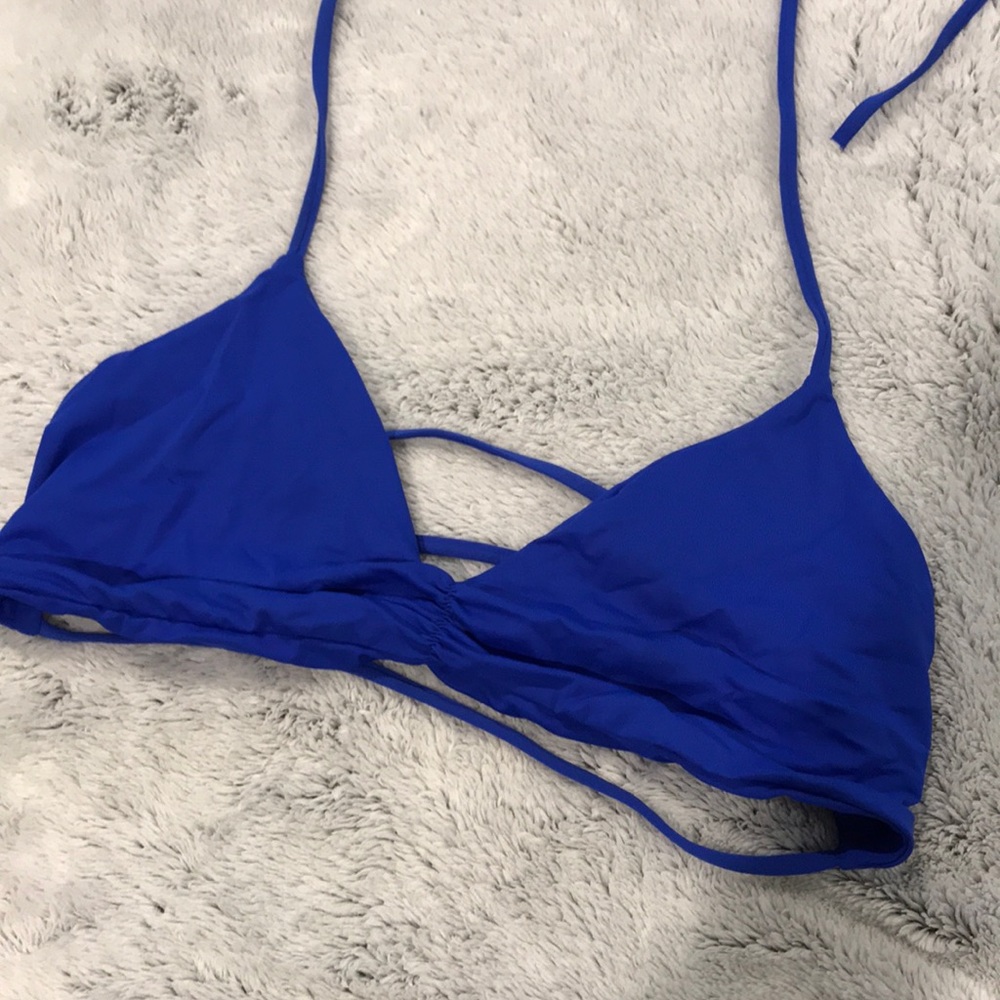 Royal blue l*space bikini top
