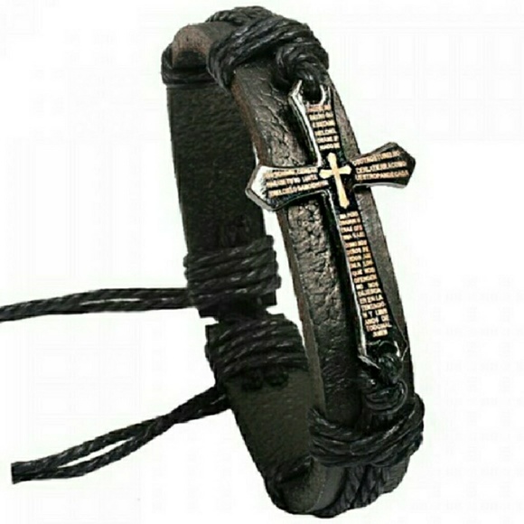 Jewelry - Boho Celtic Cross Bracelet