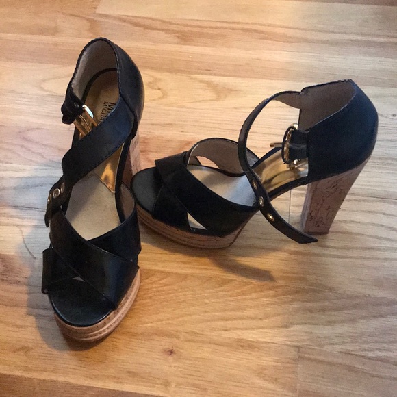 KORS Michael Kors Shoes - Michael Kors Black Heels