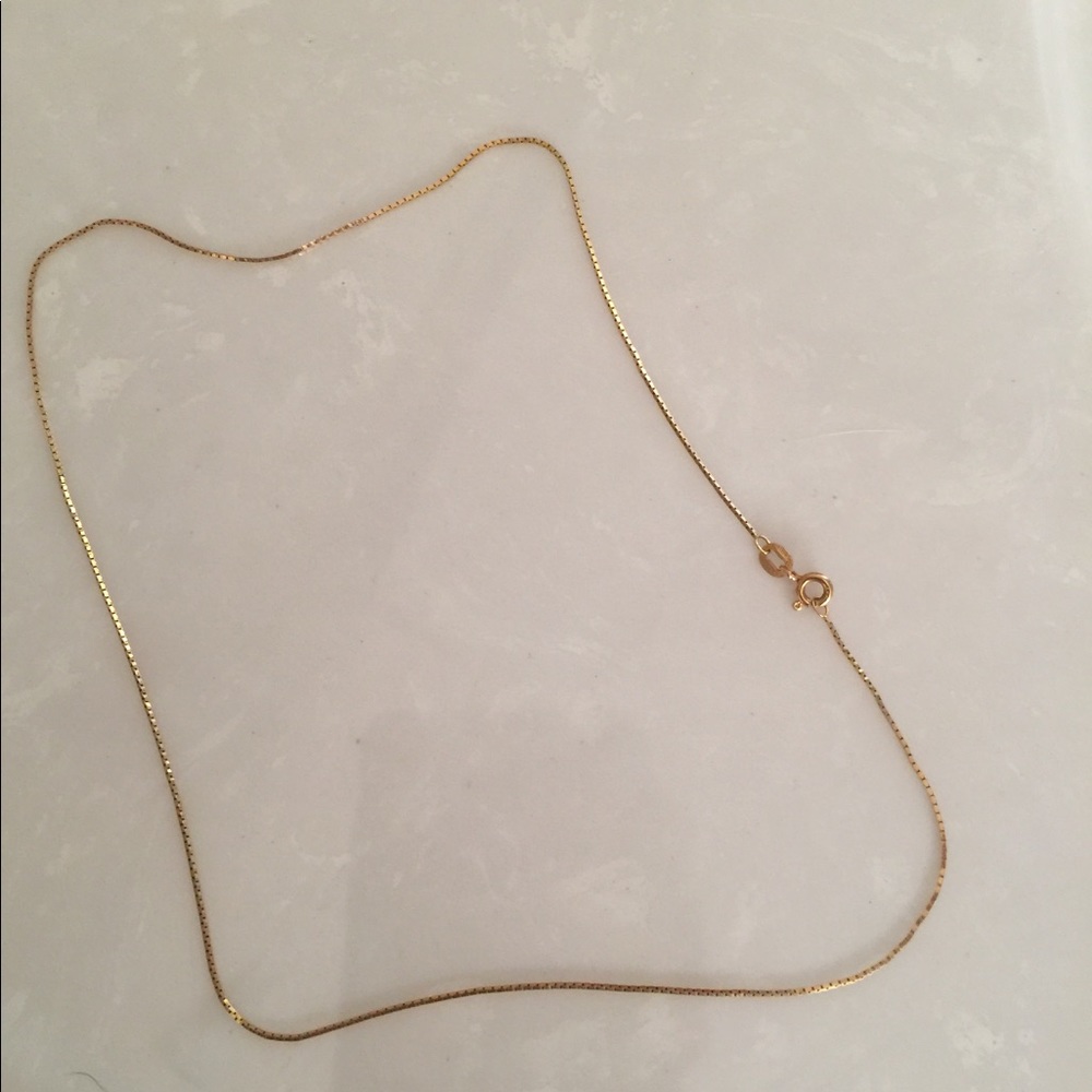 14k gold necklace