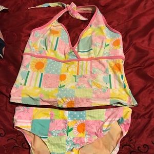 Lily Pulitzer tankini swimsuit