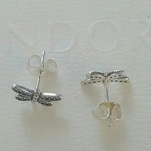 pandora dragonfly stud earrings pandora dragonfly stud earrings