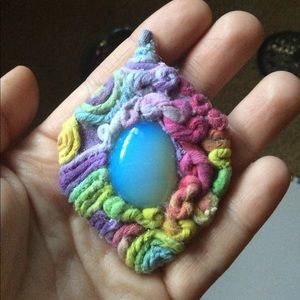 Rainbow Opalite  Pendant