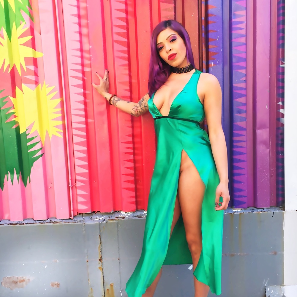 Silk green Lingerie 💚