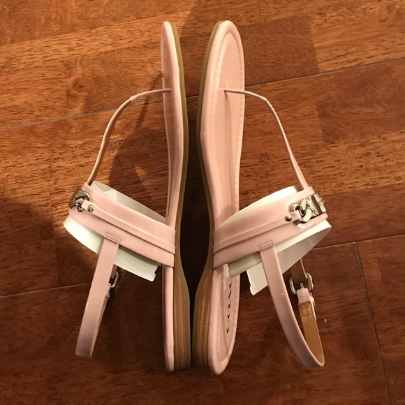 Coach Patent Leather Sandals - Picture 2 of 2