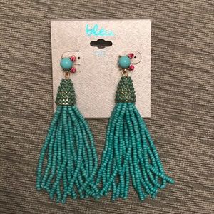 Turquoise Tassle earrings