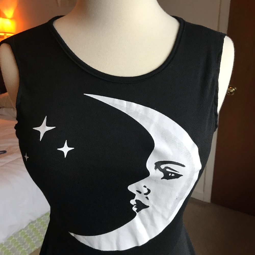 Moon Sugar Clothing Crescent Moon Skater Dress