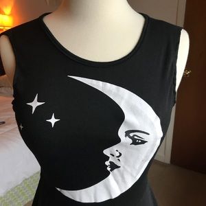 Moon Sugar Clothing Crescent Moon Skater Dress