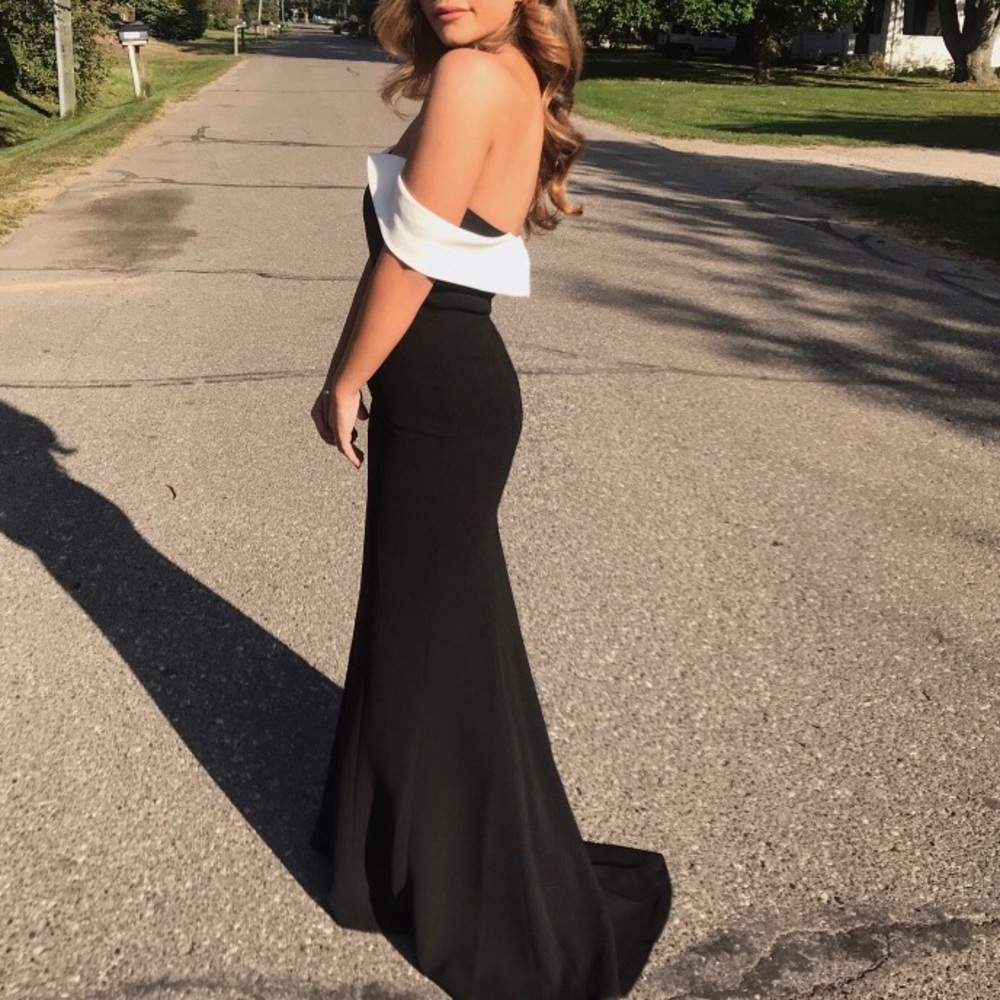 Calvin Klein evening gown