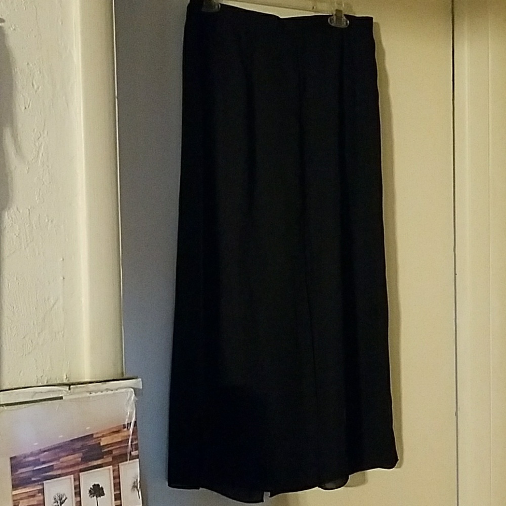 Evening long skort