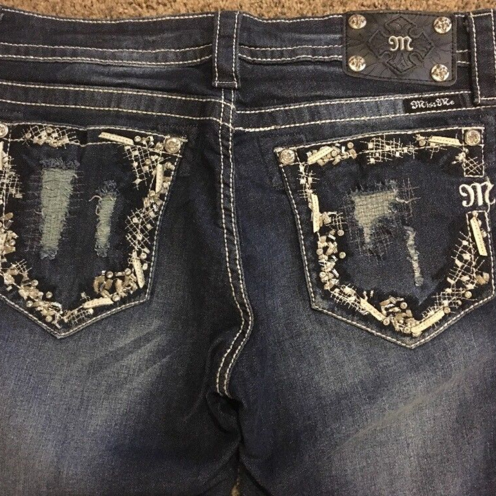 Miss Me Jeans 31 x 34 Stretch Fits Like Sz 32