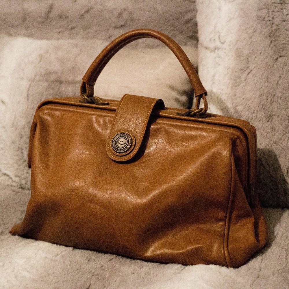 Vintage Capezio Brown Dance Bag