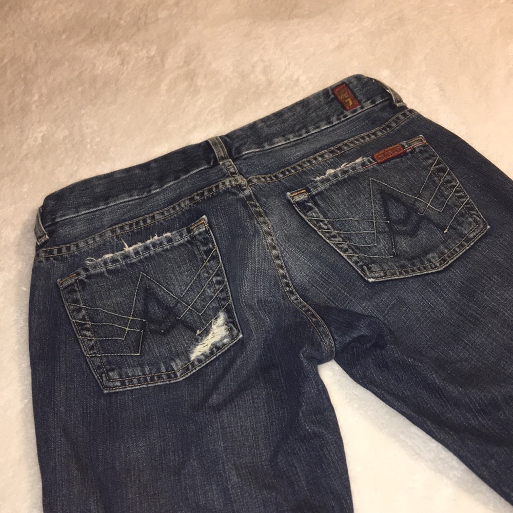 7 for all Mankind boot cut jeans