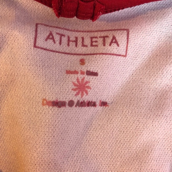 Athleta Racerback burgundy tank - Picture 4 of 5