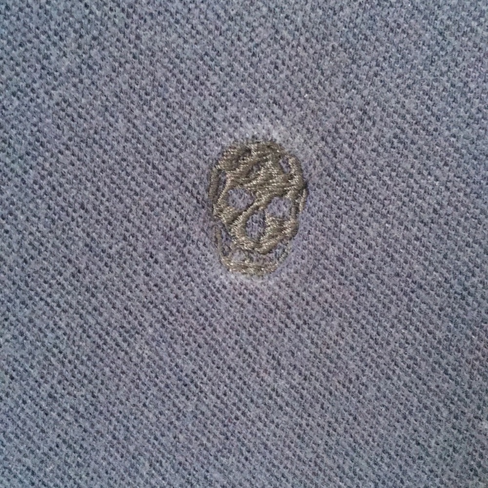 Alexander McQueen dark blue polo size medium