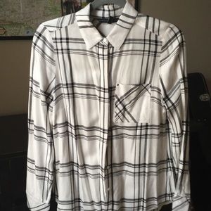 White House Black Market rayon blouse, never worn