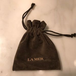 Small La Mer draw string pouch
