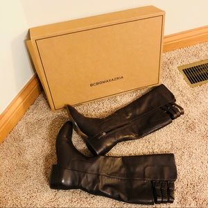 BCBG Leather Boots - size 6